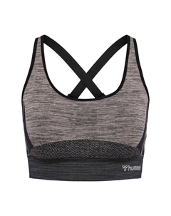 Бесшовный спортивный топ Hmlclea, женский спортивный топ для йоги, цвет gruen Hummel