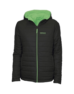 Куртка женская двусторонняя HEIKE черная, цвет schwarz Pro-x elements