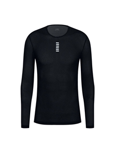 Мужская кофта для велоспорта без воротника и с длинными рукавами, черный Mountainpeak