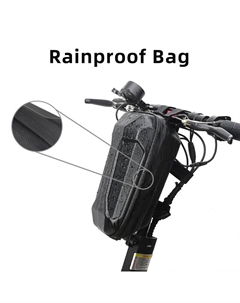 Велосипедная сумка Ruituo твердая водонепроницаемая 27*14*12 см, черный Shengxin