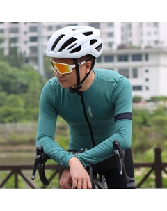 Мужская кофта для велоспорта с длинным рукавом, зеленый Mountainpeak