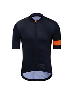 Мужская кофта для велоспорта с короткими рукавами быстросохнущая, темно-синий Mountainpeak