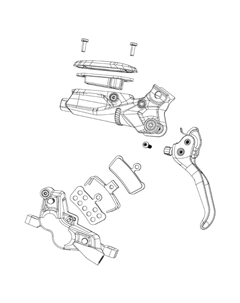Тормоза Maven Ultimate A1 disc caliper Sram
