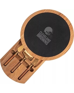 Сервировочная доска с символом Cleveland Browns Insignia и инструментами Picnic time