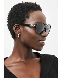 Солнцезащитные очки POLARISED LARGE SQUARE, цвет black Next