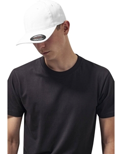 Бейсболка, цвет white Flexfit