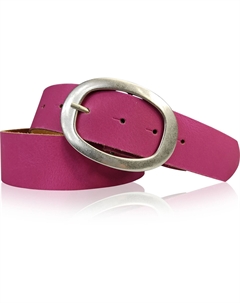Кожаный ремень, розовый Fronhofer