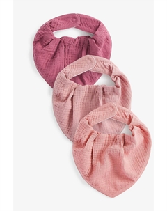 Нагрудники 3 PACK, цвет pink Next