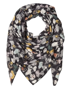 Шарф PEANUTS, цвет black Codello