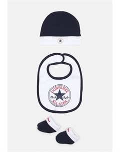 Шапка CHUCK INFANT HAT BIB BOOTIE SET, цвет obsidian Converse