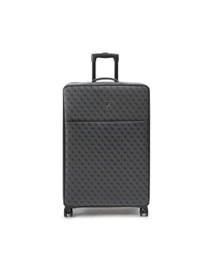 Большой чемодан, черный Guess