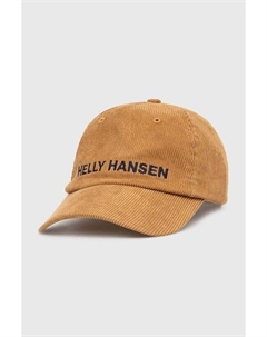Вельветовая бейсболка с графическим рисунком Cap, коричневый Helly hansen