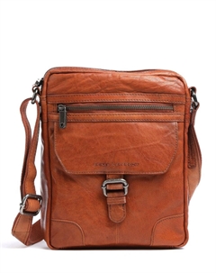 Сумка на плечо Bronco из зерненой кожи, коричневый Spikes & sparrow