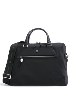 Фирменный нейлоновый портфель Victorinox, черный
