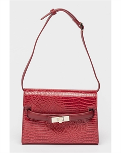 Сумка Magnify из лакированной экокожи, красный Steve madden