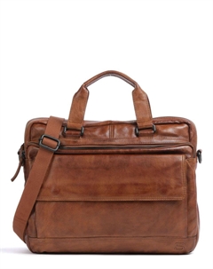 Портфель Apache 15 дюймов из зерненой кожи, коричневый Spikes & sparrow