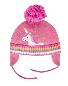 Шапка Unicorn Appliqué, розовый Jojo maman bébé