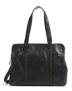 Портфель Bronco 15 дюймов из кожи буйвола Spikes & Sparrow, черный Spikes & sparrow