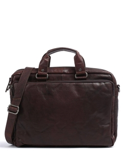 Портфель Bronco 15 дюймов из кожи буйвола, коричневый Spikes & sparrow