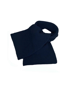 Детский шарф ALMA с добавлением шерсти, темно-синий Jamiks