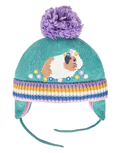 Шапка Guinea Pig Embroidered, зеленый Jojo maman bébé