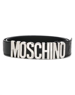Moschino ремень с декорированным логотипом l черный Moschino