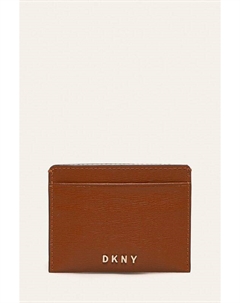 Кожаный визитница , коричневый Dkny
