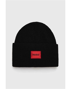 Шерстяная шапка, черный Hugo