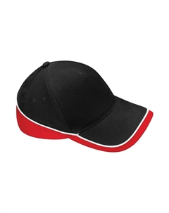 Бейсбольная кепка/головной убор для соревнований (2 шт.), черный Beechfield®