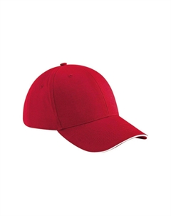 Хлопковая бейсболка Athleisure (2 шт. в упаковке), красный Beechfield®