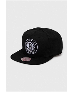 Бейсбольная кепка BROOKLYN NETS, черный Mitchell and ness