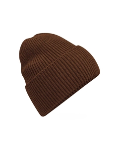 Объемная шапка с манжетами, коричневый Beechfield®