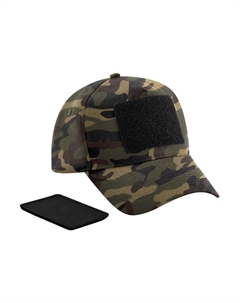 Бейсбольная кепка со съемной нашивкой, 5 панелей, мультиколор Beechfield®