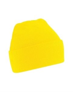 Мягкая вязаная зимняя шапка, желтый Beechfield®