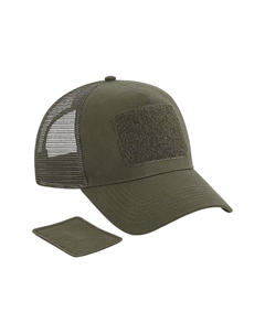 Кепка Snapback Trucker с нашивкой, зеленый Beechfield®