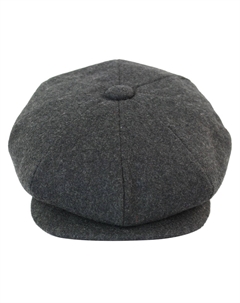 Кепка Peaky Blinders Newsboy с 8 панелями, серый Infinity leather