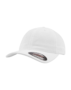 Бейсбольная кепка Dad из хлопка, выстиранного в одежде, белый Flexfit