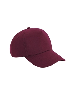 Аутентичная пятипанельная кепка, красный Beechfield®