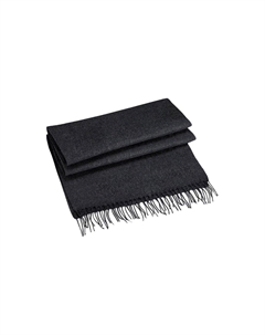 Классический тканый шарф большого размера, серый Beechfield®