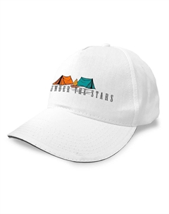 Бейсболка Sit Under The Stars, белый Kruskis