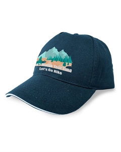 Бейсболка Dont Waste Your Time, синий Kruskis