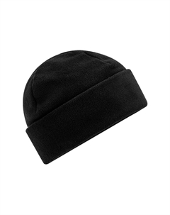 Флисовая шапка с манжетами, черный Beechfield®