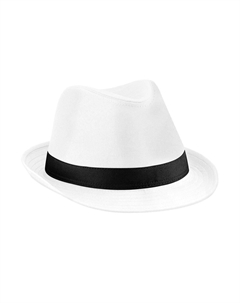 Шляпа Федора, белый Beechfield®
