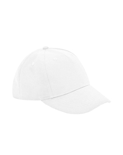 Бейсбольная кепка из органического хлопка с 5 панелями, белый Beechfield®