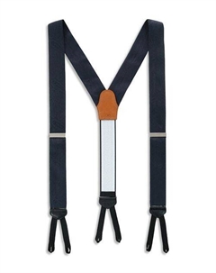 Черные формальные подтяжки Banbury с узором пейсли, цвет Black Trafalgar