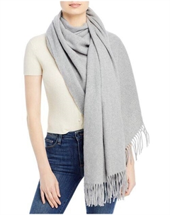 Шарф Addison из переработанной шерсти, цвет Gray Rag & bone