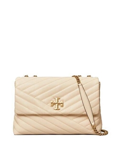 Сумка-трансформер Kira через плечо, цвет Ivory/Cream Tory burch
