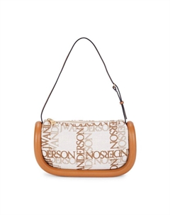 Сумка на плечо с логотипом Bumper, цвет White Miulti Jw anderson