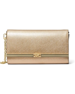 Мона Большой Восток/Запад Клатч, цвет Pale Gold Michael michael kors