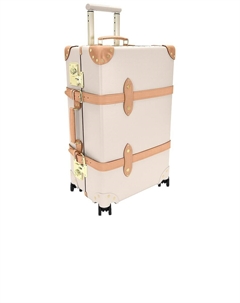 Сумка Safari 4 Wheel Check In Luggage 67x41x27cm, цвет Ivory & Natural Globe-trotter